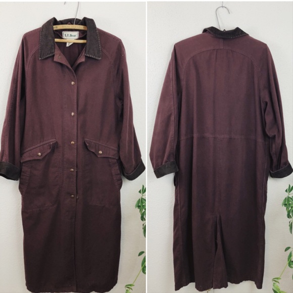 ll bean duster coat